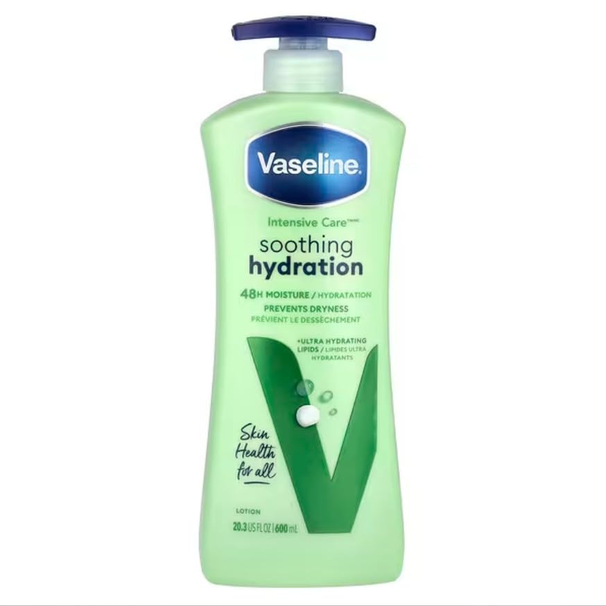 Vaseline Intensive Care Body Lotion, Aloe Soothe, 20.3 oz Beauty & Personal Care Vaseline