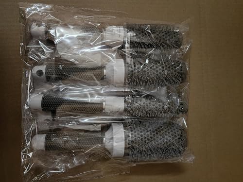 PERFEHAIR Round Thermal Brush Set, Professional Nano Ceramic & Ionic Barrel Hair Styling Blow Drying Curling Brush, 5 Different Sizes Beauty & Personal Care PERFEHAIR