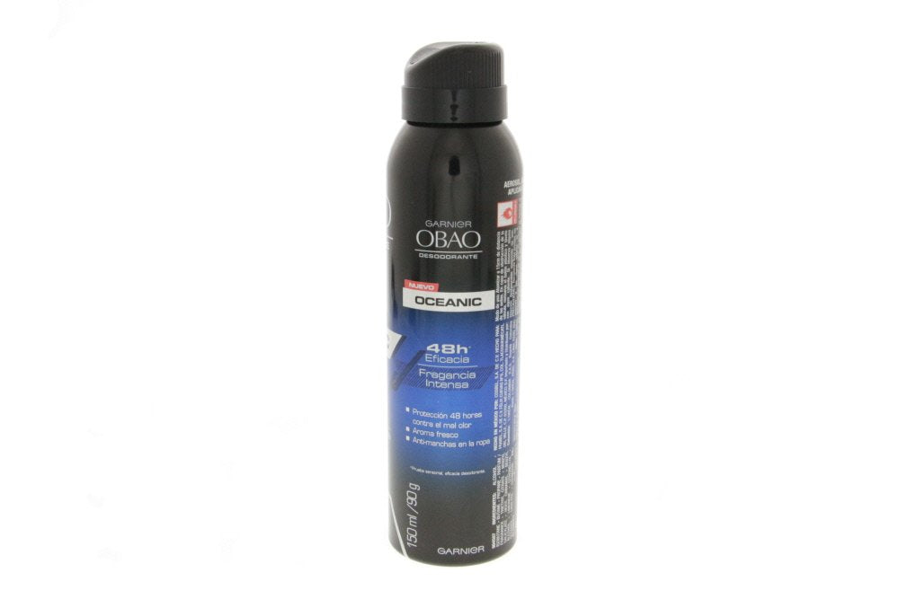 Obao Mens Oceanic Deodorant Spray 150ml - Desodorante Oceanico Aerosol para Hombre (Pack of 6) Beauty and Personal Care Obao