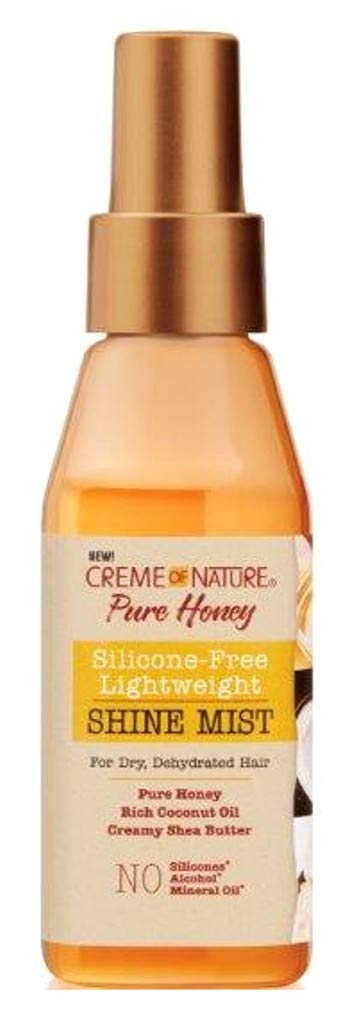 Creme Of Nature Pure Honey Shine Mist 4 Ounce (118ml) (Pack of 6) Beauty & Personal Care Creme of Nature