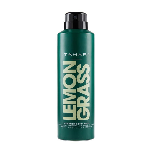 TAHARI For Men Lemongrass Deodorizing Body Spray 6.0 oz / 226 mL Beauty and Personal Care TAHARI PARFUMS LEMONGRASS