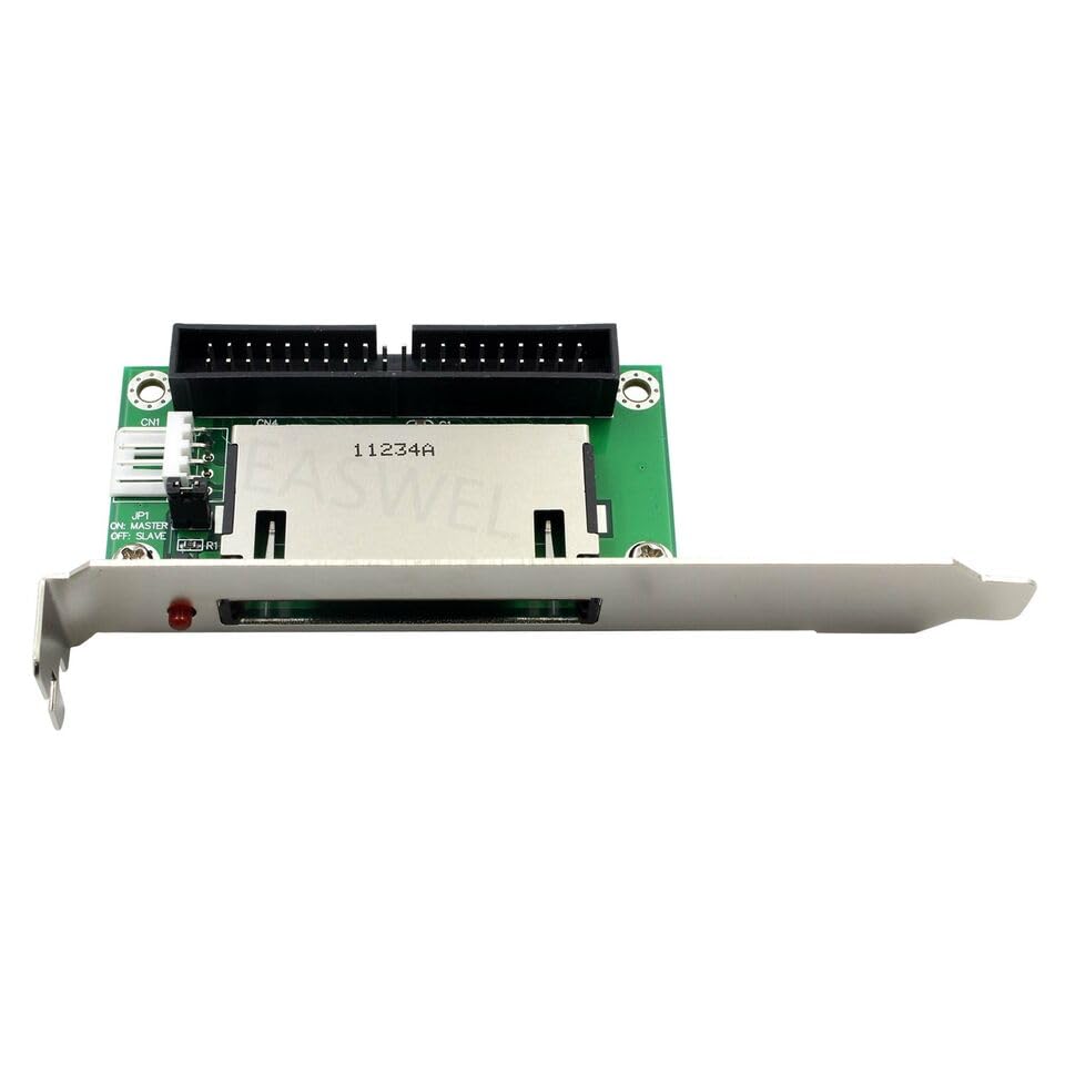 Back Panel 40-Pin Compact Flash Converter Adapter PCI Bracket CF To IDE Bootable Beauty and Personal Care dreeong