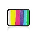 Kraze FX Face Paint Palette Refill - Incandescent (20 gm), Professional 1-Stroke Split Cake, Hypoallergenic, Non-Toxic, Water Activated Halloween Face Beauty & Personal Care Kraze FX