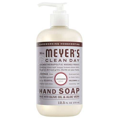 MRS. MEYER'S CLEAN DAY Liquid Hand Soap, Lavender, 12.5 oz Beauty & Personal Care Mrs. MEYER'S