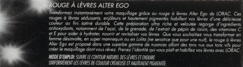 LORAC Alter Ego Lipstick, Jet Setter Beauty & Personal Care LORAC