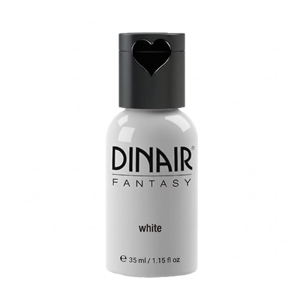 Dinair Airbrush Makeup - Fantasy Bright Colors 4 Face & Body Art, White - 1.5 fl oz. Beauty & Personal Care Dinair