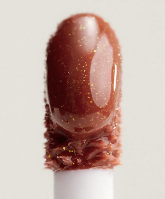 Typology T40 - Moisturizing Lip Oil 10% Squalane + Vitamin E - Glazed Chestnut Beauty & Personal Care Typology