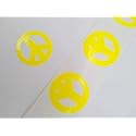 Peace Tanning Sickers 1000 Ct Roll Beauty & Personal Care Sticker Firm