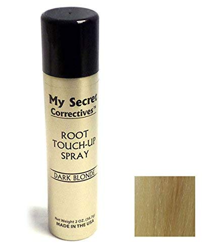 My Secret Correctives Hair Highlighter and Root Touch-up Spray - DARK BLONDE - 2oz Beauty & Personal Care My Secret Correctives
