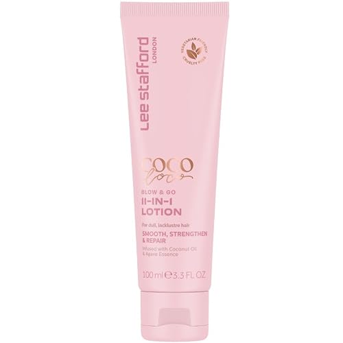 Lee Stafford Blow Dry Hair Lotion | Coco Loco Collection - 11-in-1 Leave In Styling Cream, Heat Procectant & Hyrdates Hair with a HIgh Shine Finish Beauty & Personal Care Lee Stafford