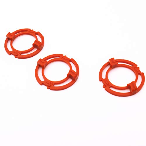 LEZHISNUG Lock-Ring (Retaining-Plate, Blade Holder) for Philips Shaving Heads Model/Type SH70 and SH90 (Colour Orange) for Shaver Series S7000 & S9000 Beauty and Personal Care LEZHISNUG
