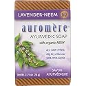 Ayurvedic Bar Soap Lavender-Neem by Auromere - All Natural Handmade and Eco-friendly Bar Soap for Sensitive Skin - 2.75 oz bars - 12 Pack Beauty & Personal Care Auromere