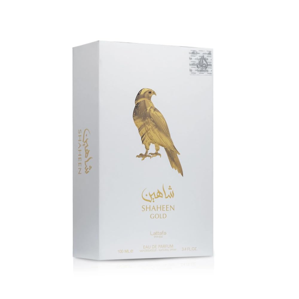 Lattafa Perfumes Shaheen Gold for Unisex Eau de Parfum Spray, 3.4 Ounce Beauty & Personal Care Lattafa