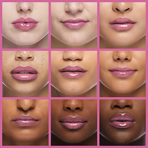 wet n wild MegaSlicks Lip Gloss, Ultra-Glossy, Vitamin-E Enriched, Ultra-Gloss High Shine Moisturizing, Cruelty-Free & Vegan - Sinless(Carded) Beauty & Personal Care wet n wild