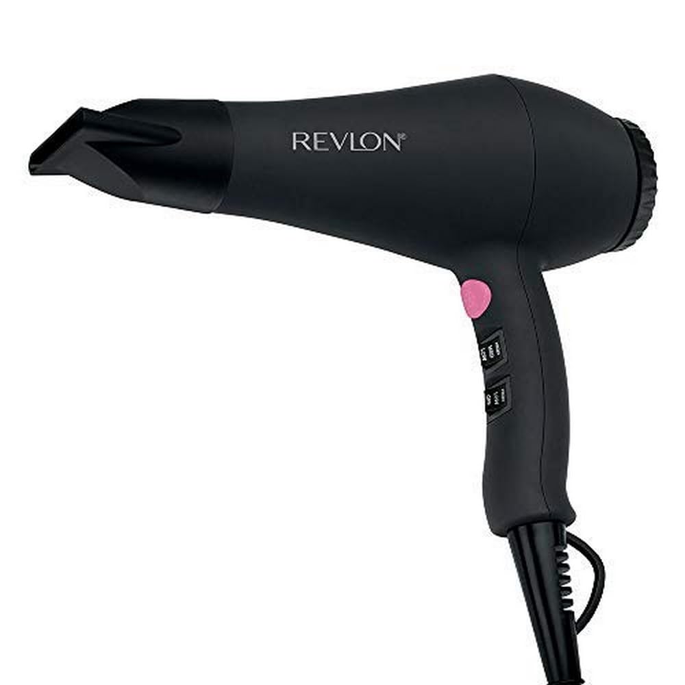 Revlon 1875W Smooth Brilliance AC Motor Hair Dryer | For Shiny, Smooth Hair Beauty & Personal Care Revlon
