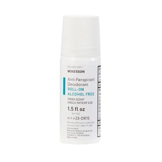 MCKESSON Deodorant Medi-Pak Roll-On 1.5 oz. Fresh Scent (#23-DR15, Sold Per Piece) Beauty and Personal Care McKesson