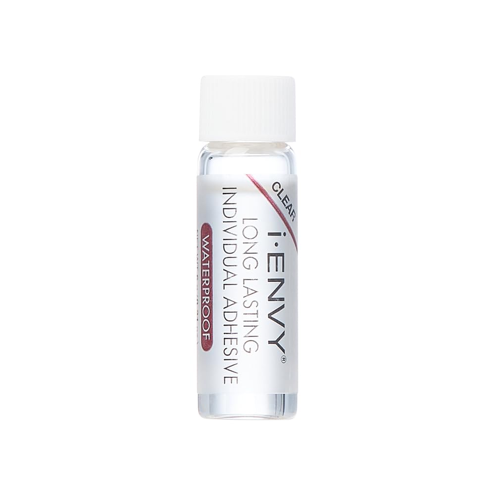 i-Envy Semi-Permanent Lash Glue Adhesive for Individual Cluster Lashes & Lash Extension, Waterproof Strong Hold, Long-Lasting Up to 2 Weeks Beauty & Personal Care i•ENVY