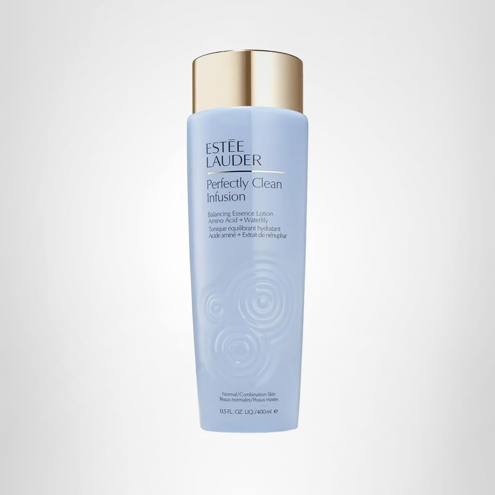 Estée Lauder Perfectly Clean Infusion Balancing Skin Essence Face Lotion Toner with Amino Acid + Waterlily, 13.5 Fl Oz Beauty & Personal Care Estée Lauder