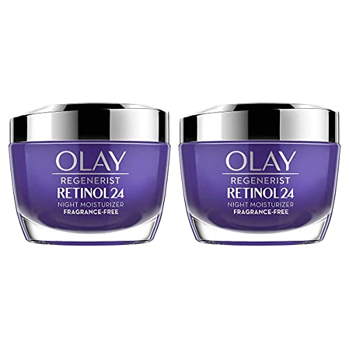 Olay Olay Regenerist Retinol 24 Night Creamcount 2 X 1.7 Ounce ( Net Wt 3.4 Ounce ), Beauty & Personal Care Olay