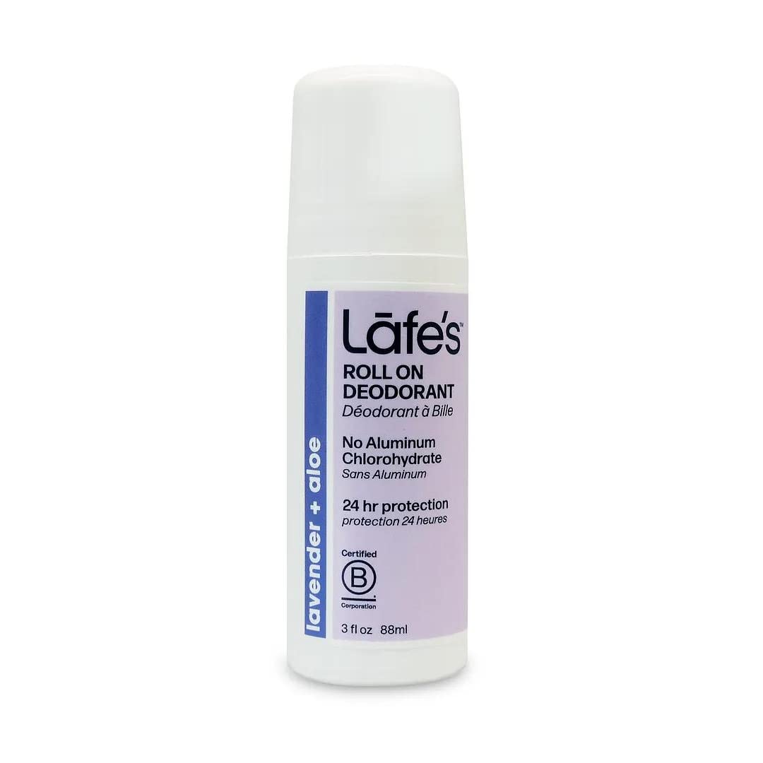 All Natural Roll On Deodorant Lavender 3 Ounce Liquid Beauty and Personal Care Lafe's