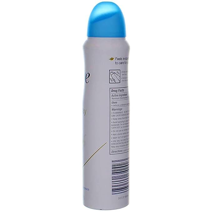 Dove Dry Spray Antiperspirant, Nourished Beauty 3.80 oz (Pack of 5) Beauty and Personal Care Dove