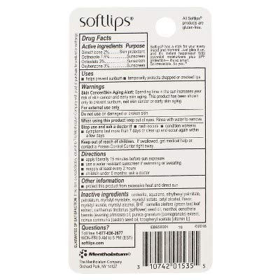 Softlips Lip Balm with Spf 20 - Raspberry (Pack of 2) Beauty and Personal Care SoftLips