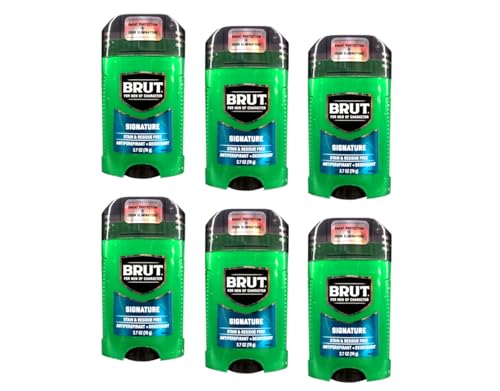 Brut Signature Antiperspirant + Deodorant 2.7 Ounce (Pack of 6) Beauty and Personal Care Brut