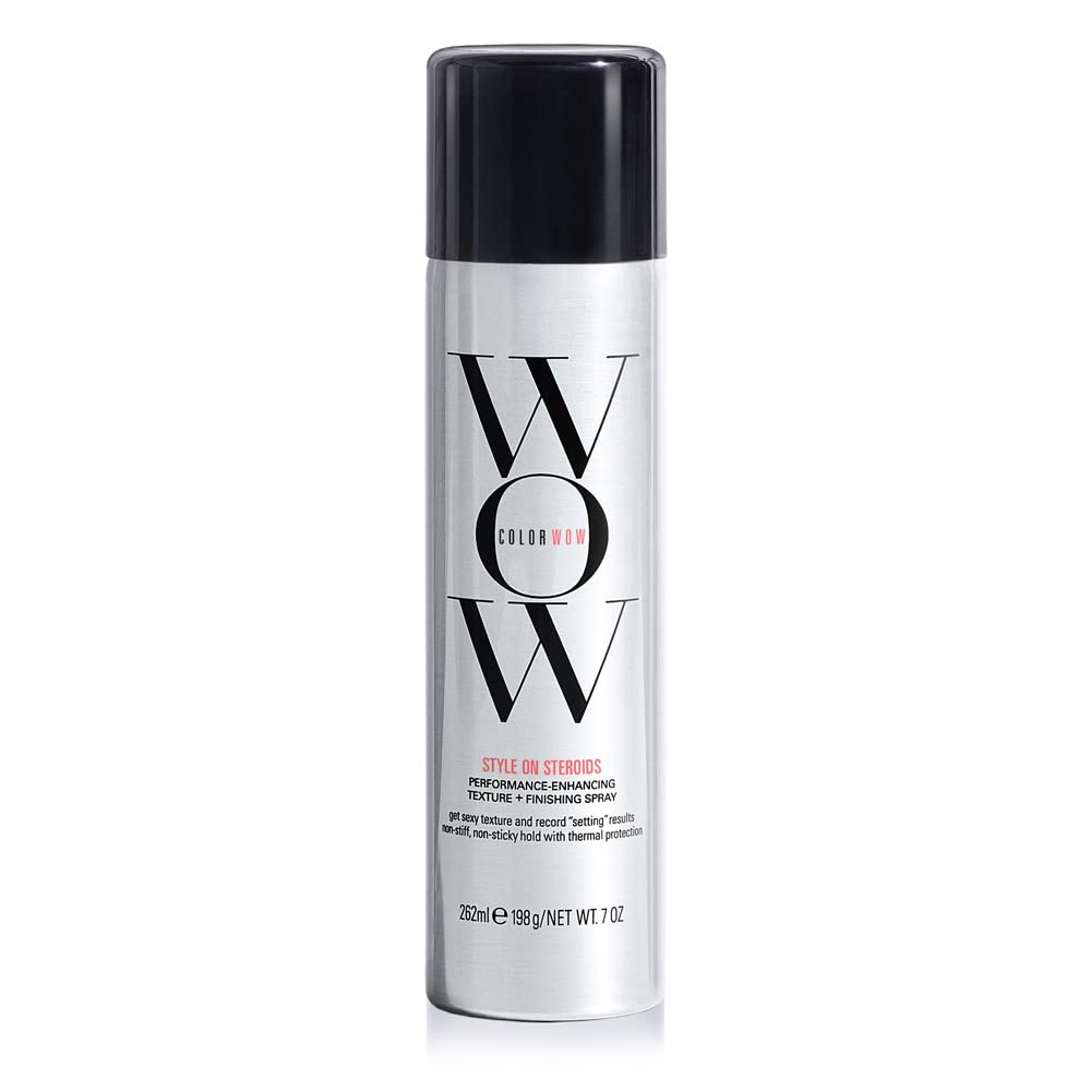 COLOR WOW Style on Steroids Texturizing Spray, Non-Sticky Hair Texturizer for Instant Volume and Texture Beauty and Personal Care COLOR WOW Default Title