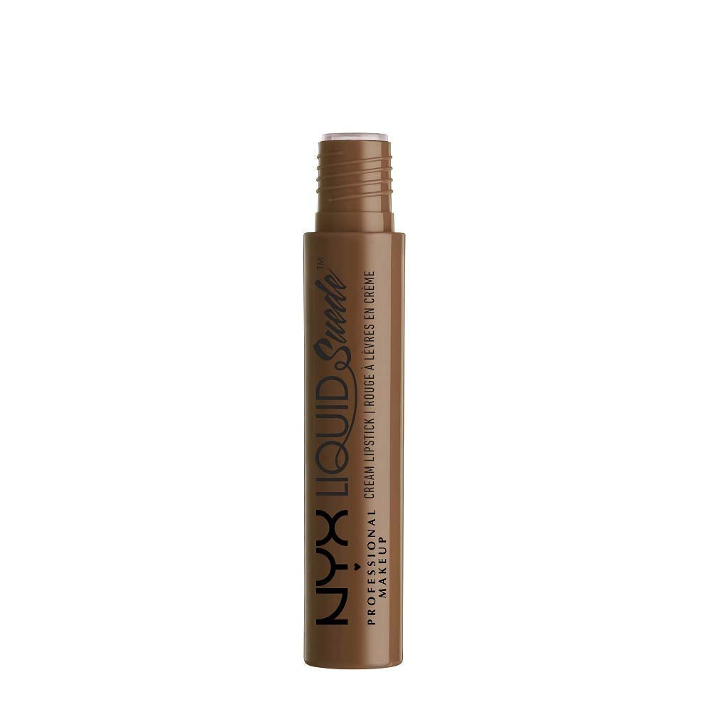 NYX PROFESSIONAL MAKEUP Liquid Suede Cream Lipstick - Downtown Beauty (Walnut Brown) Beauty & Personal Care NYX PROFESSIONAL MAKEUP