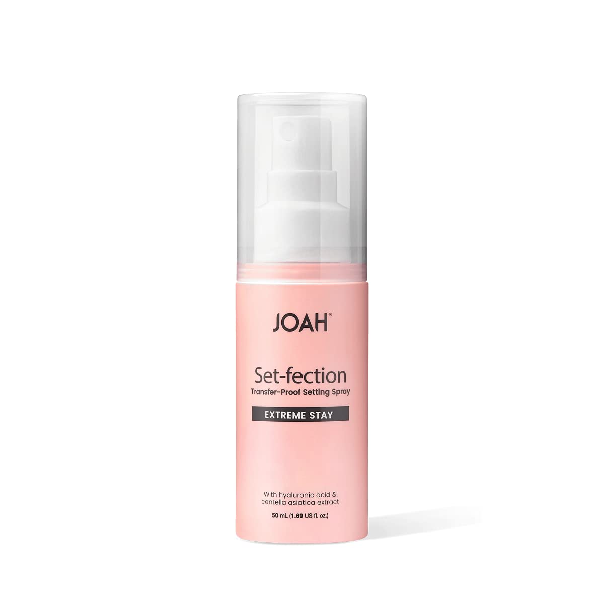 JOAH Set-Fection Transfer Proof Extreme Stay Setting Spray, Infused with hyaluronic acid and centella asiatica, Net Wt. 50 ml (1.69 fl.oz..) Beauty & Personal Care JOAH
