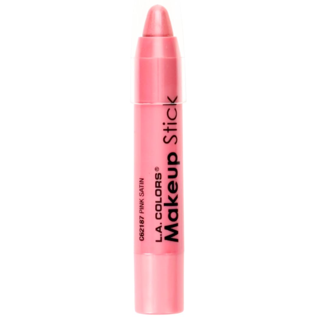 LA Colors 3-in-1 Makeup Stick, C62187, Pink Satin 0.08 Oz Beauty & Personal Care L.A. COLORS