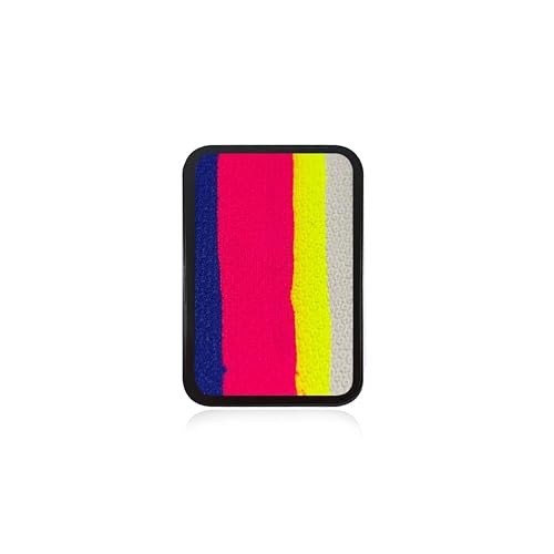 Kraze FX Horizon Face Paint Refill 10g by Jacqueline Howe - Sunset Split Cake - Electric Blue to White Gradient - Replacement for Bold & Brilliant Beauty & Personal Care Kraze FX