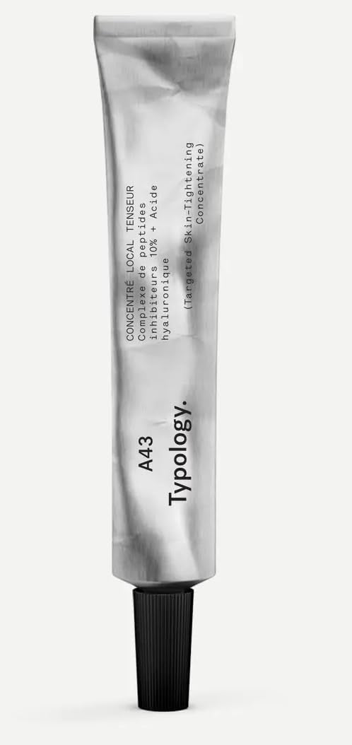 Typology A43 Targeted Skin-Tightening Concentrate, Peptide Complex with Hyaluronic Acid Beauty & Personal Care Typology