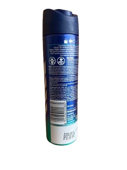 Oral Basics Fresh Ocean Deodorant, 48 Hr Protection, 150 Ml (93 g), 1 Count Beauty and Personal Care Oral Basics