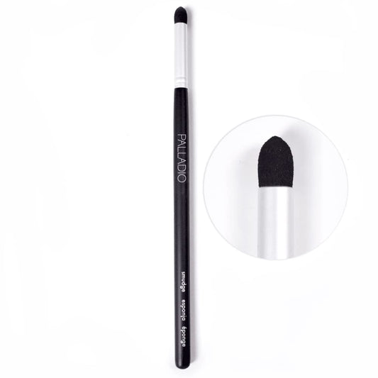 Palladio Smudge Brush, Pointed Sponge Applicator Flawless Blending, Smooth Finish, Synthetic Sponge, Soft Feel, Comfortable Grip, Professional Beauty & Personal Care Palladio