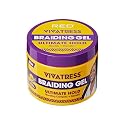 Red by Kiss VIVATRESS Ultimate Hold Braiding Gel - 4X Extra Strong, No Flake, Non Greasy, Long Lasting Sleek Styling Gel with Keratin, Biotin Beauty & Personal Care Red by Kiss