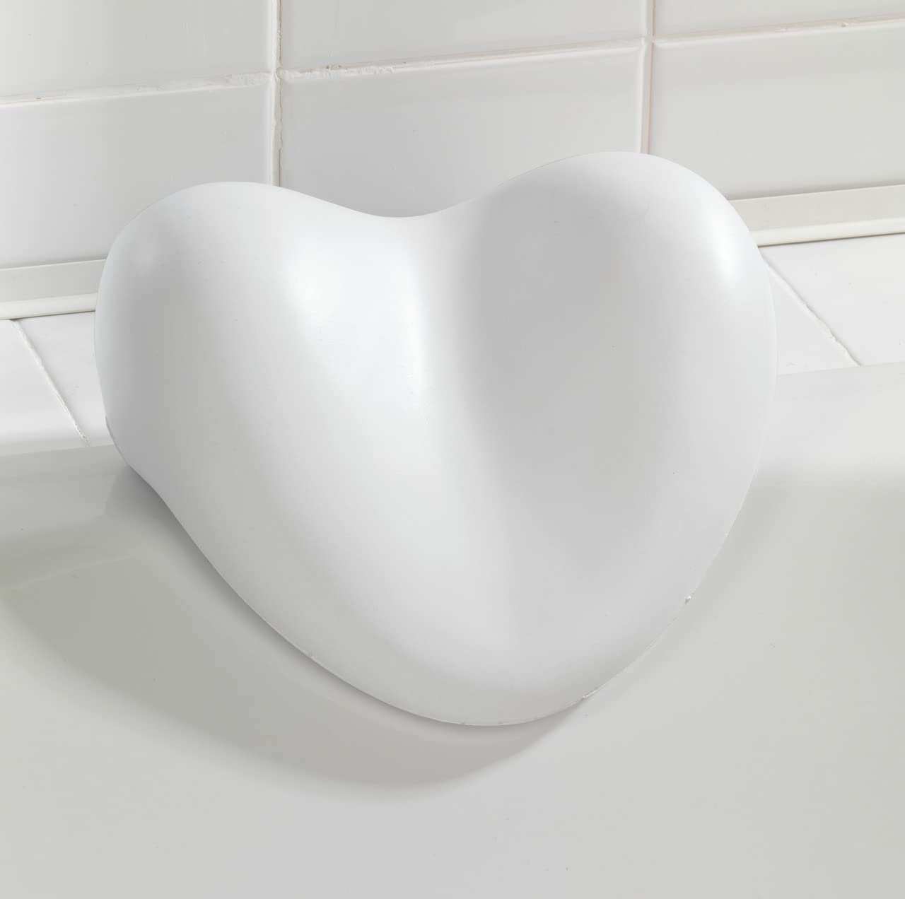 Wenko 18936100 Tropic 25 x 20.5 x 11 cm Soft-Plastic/Foam Bath Cushion for Head and Neck White Beauty and Personal Care WENKO