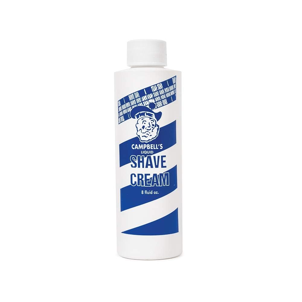 Campbell's Liquid Shave Cream 8 oz for Barbers, Pack of 3 (Pack of 3), White Beauty and Personal Care Campbell's
