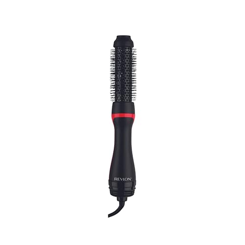 REVLON One-Step Root Booster Round Blow Dryer Brush and Hair Styler - Revive Styles, Boost Roots, and Add Volume to hair with this Hot Air Brush, 1 ½ Beauty & Personal Care REVLON