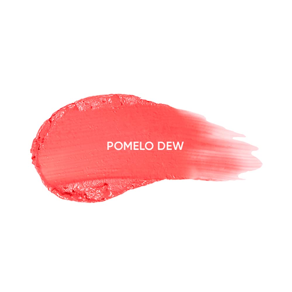 Amuse SEOUL Dew Balm (03 POMELO DEW) - Moisturizing Tinted Lip Balm, Plumping Dewy Lip Gloss, Hydrating Moisturizer, Sheer Tint, Glowy Finish, Vegan Beauty and Personal Care Amuse