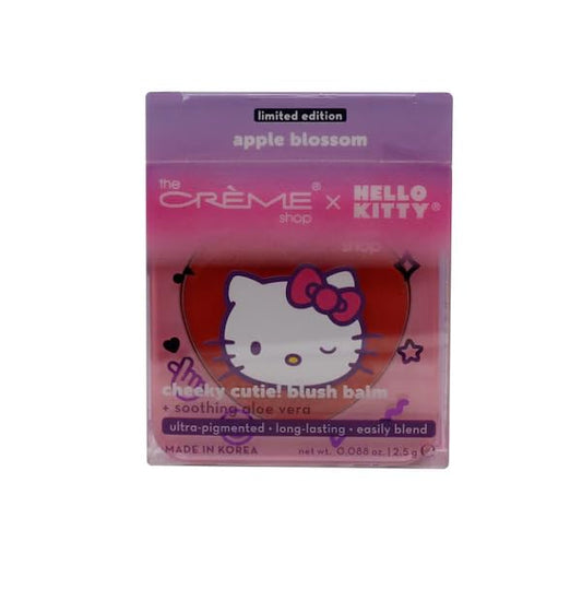 THE CRÈME SHOP X HELLO KITTY(PURPLE) BLUSH BALM - APPLE BLOSSOM, 1 Count (Pack of 1) Beauty & Personal Care The Crème Shop