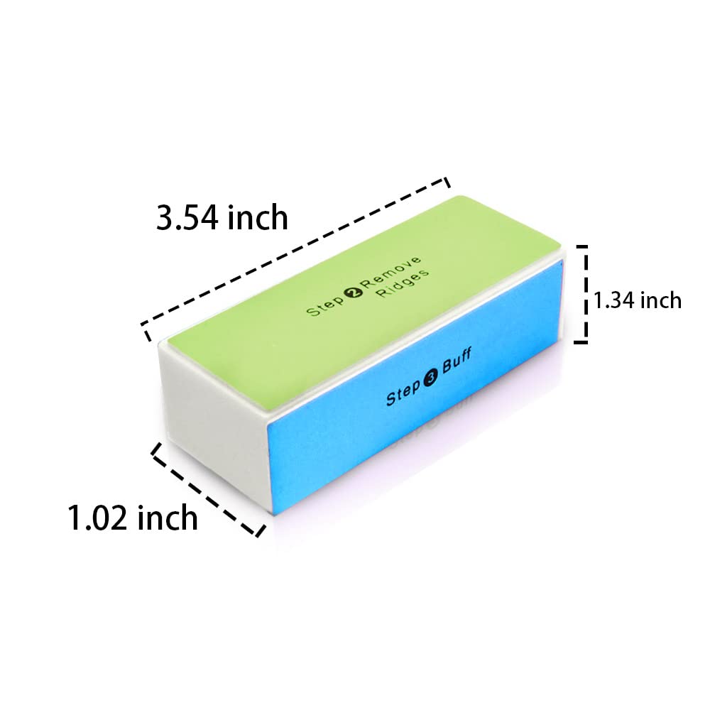 4 Way Shiny Block / 4 Step Buffing Block Shine Nail Buffer Beauty & Personal Care Soft 'N Style