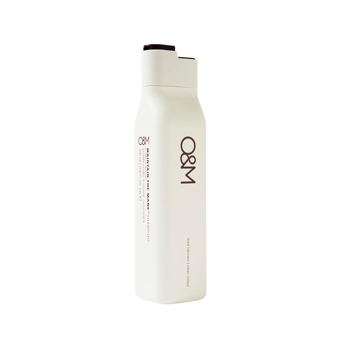 O&M Maintain The Mane Vegan Everyday Natural Moisturizing Shampoo for Women + Men, Provitamin B5, Safe Daily Beauty Care + Hair Care,