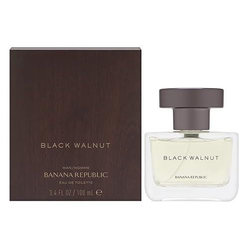 BANANA REPUBLIC Black Walnut Eau de Toilette Spray for Men, 3.4 Ounce, brown (I0029003) Beauty & Personal Care BANANA REPUBLIC