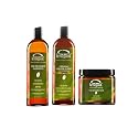 KERARGANIC Formaldehyde-Free Organic Keratin Treatment Set (32 oz/946 ml) - Natural Ingredients, Eliminate Frizz, Reduce Volume, Repair Damaged Hair Beauty & Personal Care KERARGANIC