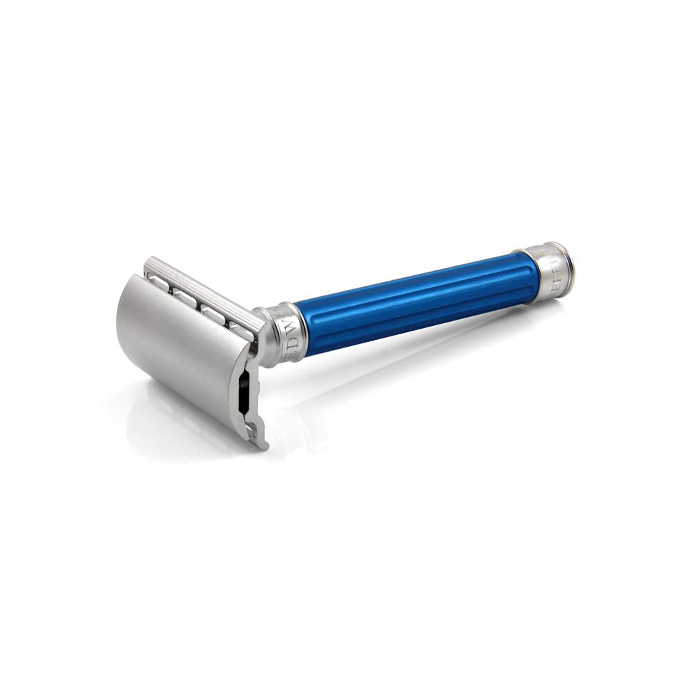 Edwin Jagger 3ONE6 Steel Razor (Blue) Beauty and Personal Care Edwin Jagger
