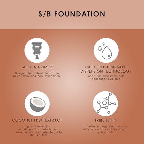 TEMPTU S/B Silicone-Based Airbrush Foundation: Professional Long-Wear Liquid Makeup, Sheer To Full Coverage For A Hydrated, Healthy-Looking Glow Beauty & Personal Care TEMPTU