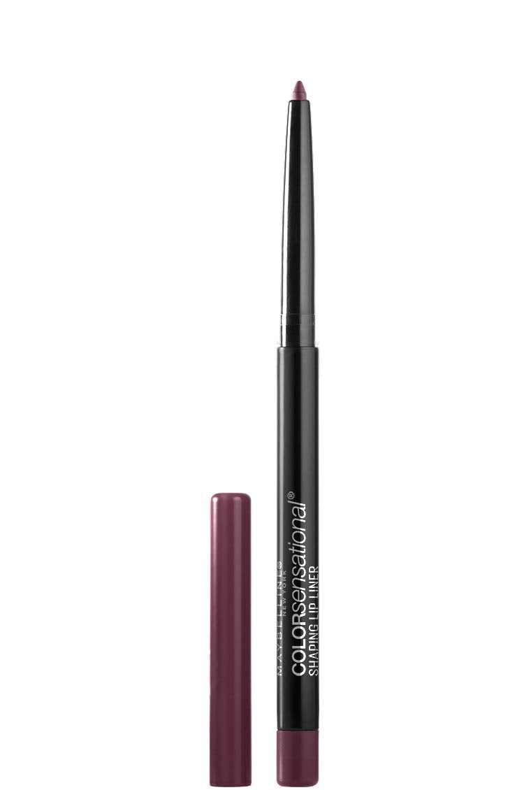 Maybelline Color Sensational Shaping Lip Liner with Self-Sharpening Tip, Rich Wine, Wine Red, 1 Count Beauty & Personal Care MAYBELLINE