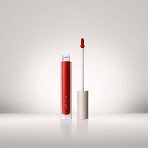 ROSE INC Lip Cream Weightless Matte Liquid Lipstick - RED, RED ROSE, OF STARS Beauty & Personal Care Rose Inc