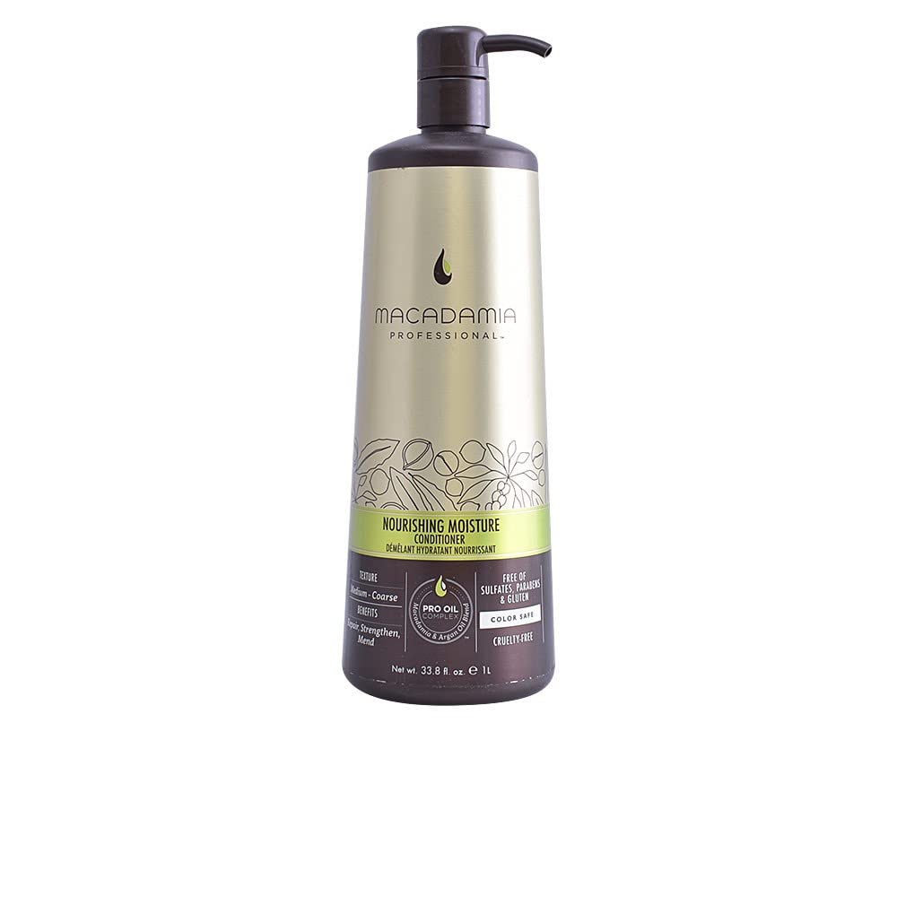 Macadamia Professional Hair Care Sulfate & Paraben Free Natural Organic Cruelty-Free Vegan Hair Products Nourishing Repair Hair Conditioner, 33.8 oz Beauty & Personal Care Macadamia Professional